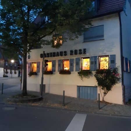 Landgasthof Rose Hotell Ditzingen Exteriör bild