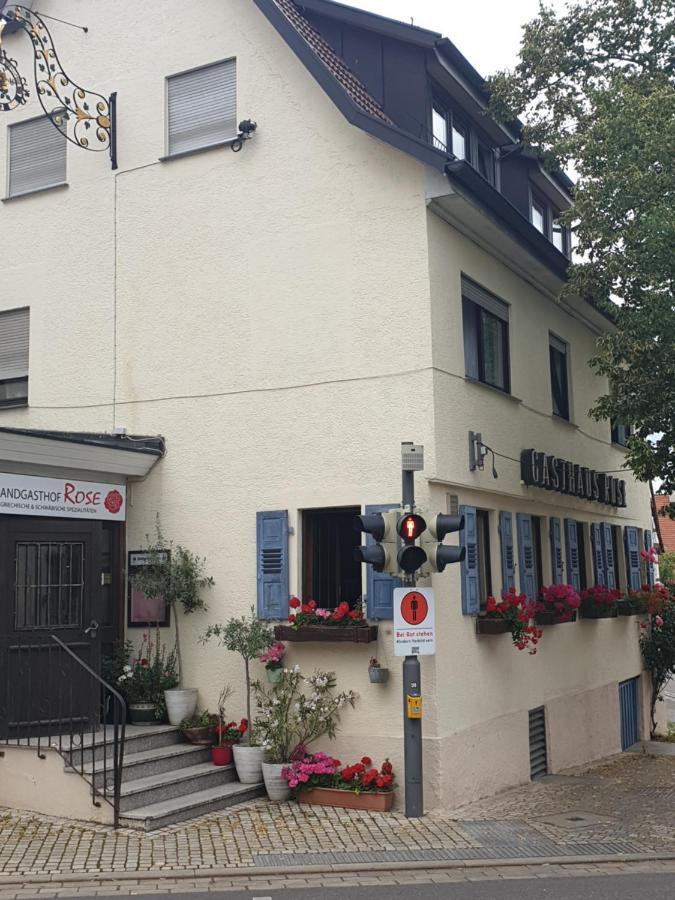 Landgasthof Rose Hotell Ditzingen Exteriör bild