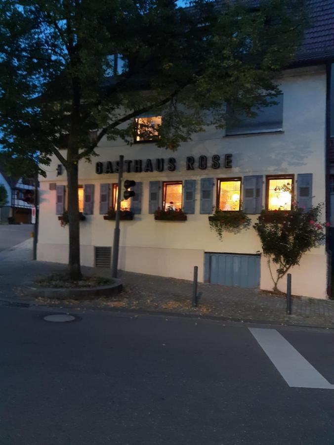 Landgasthof Rose Hotell Ditzingen Exteriör bild