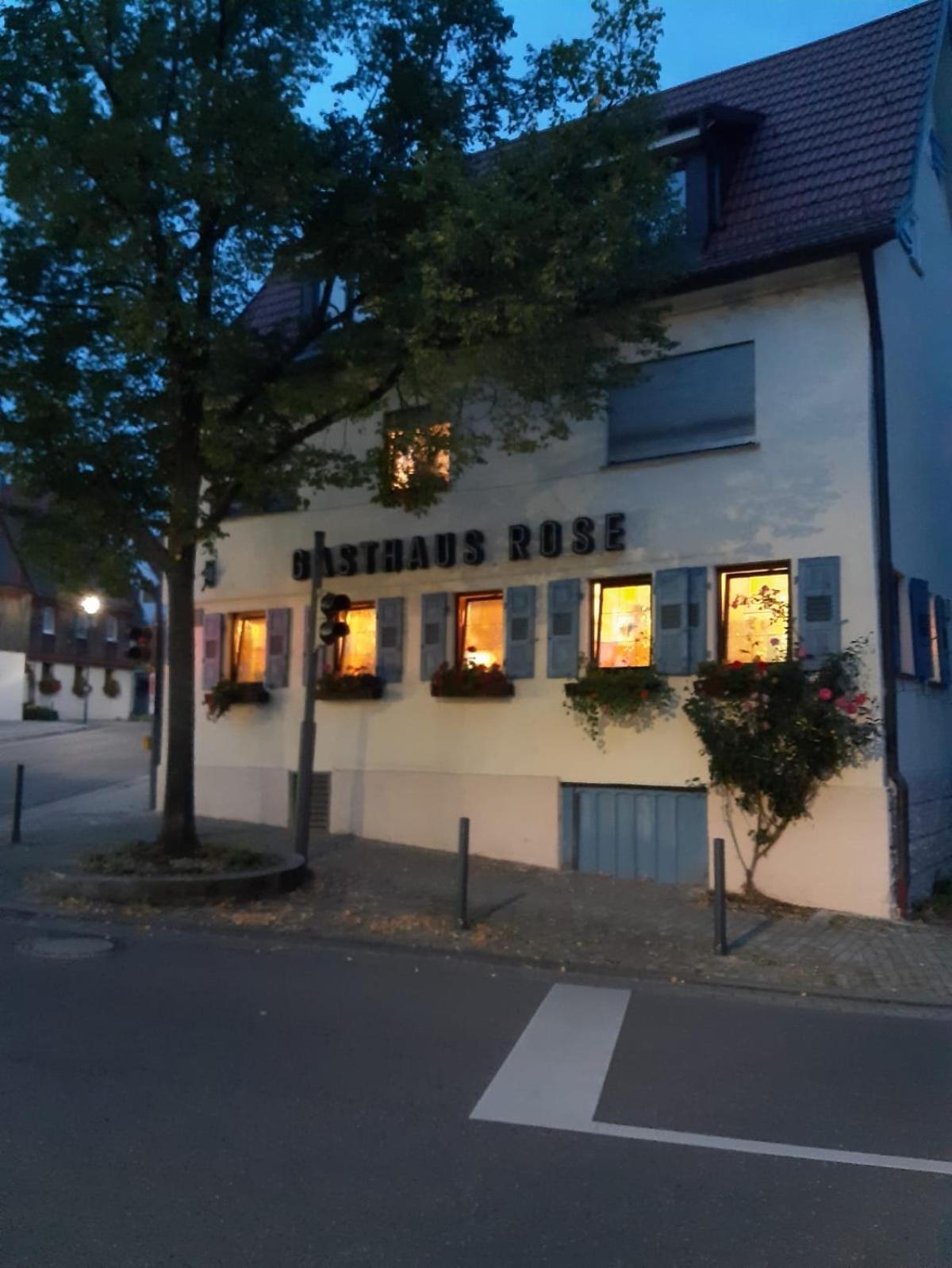 Landgasthof Rose Hotell Ditzingen Exteriör bild