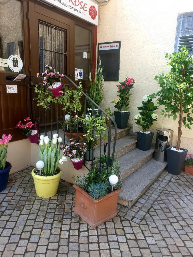 Landgasthof Rose Hotell Ditzingen Exteriör bild
