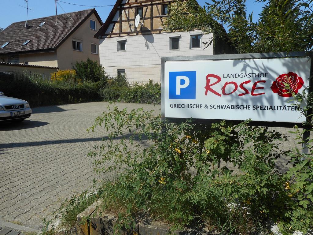 Landgasthof Rose Hotell Ditzingen Exteriör bild